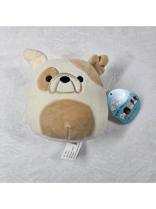 Squishmallows Other - NWT Original Squishmallows Brock the Bulldog Stuffed Plush Plushie Dog 5"